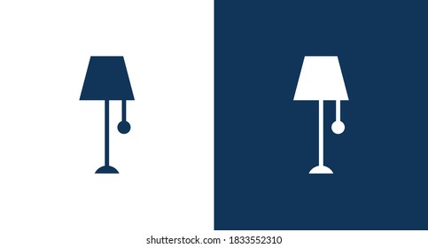 Lamp icon for web and mobile