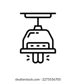 lamp icon for your website, mobile, presentation, and logo design.