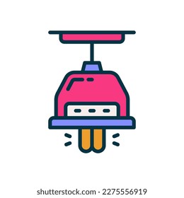 lamp icon for your website, mobile, presentation, and logo design.