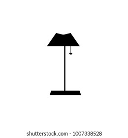 lamp icon.black design color