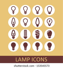 Lamp icons