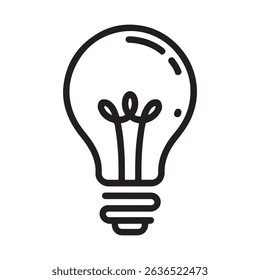Lamp icons, Idea light bulb icon. Idea light bulb symbol collection. Glow light bulb represents ideas and innovation. Vector illustration eps 10