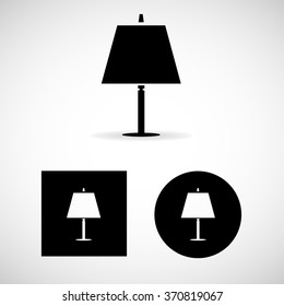 lamp Icons Set Vector EPS10, Great for any use.