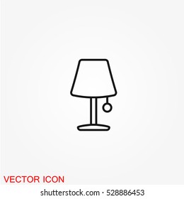 Lamp icons vector