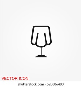 Lamp icons vector