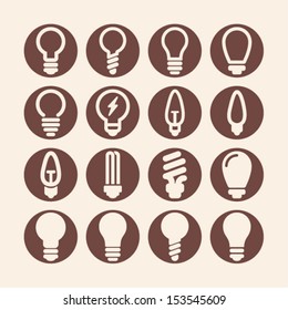 Lamp icons for web