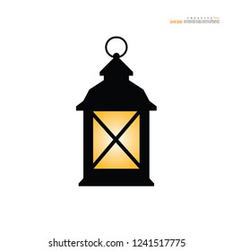 lamp icon.vector illustration.
