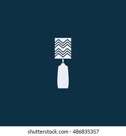 Lamp icon.Vector illustration