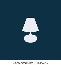 Lamp icon.Vector illustration