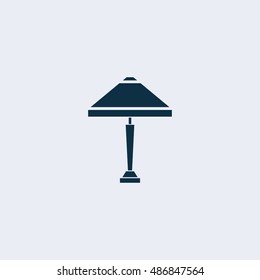 Lamp icon.Vector illustration