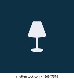 Lamp icon.Vector illustration