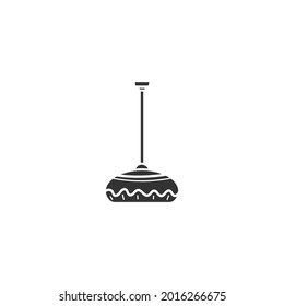lamp illuminate decorative vector illustration