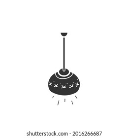 lamp illuminate decorative vector illustration