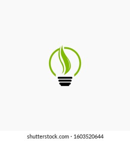 lamp inspiration logo icon premium