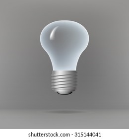 lamp isolated glowing icon vector