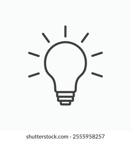 Lamp isolated icon. vector illustration.