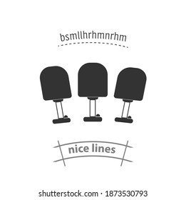 lamp isolated vector icon. table lamp household appliances design element