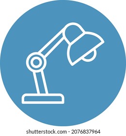 Icono de vector aislado de lámparas que puede modificar o editar fácilmente

