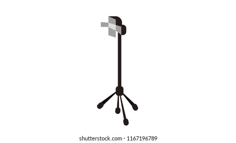 Lamp isolated vector illustration