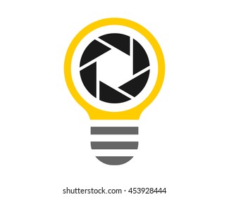 lamp lens camera photo photography photographer photographic image vector icon