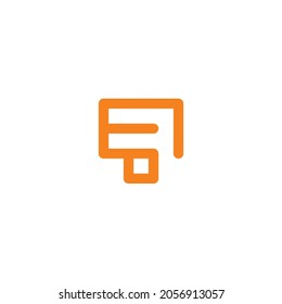 lamp letter E simple symbol logo vector