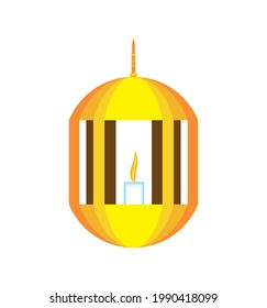 estilo aislado de la luz de la lámpara