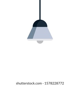 lamp light hanging isolated icon vector illustration design