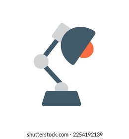 Estilo plano de icono luminoso