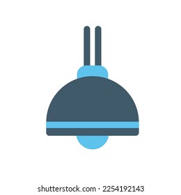 Estilo plano de icono luminoso