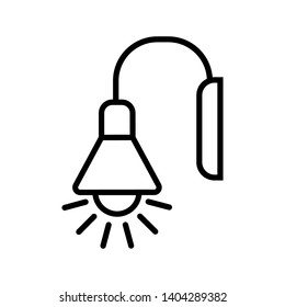 lamp - light icon vector design template