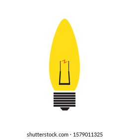 lamp light icon vektor template