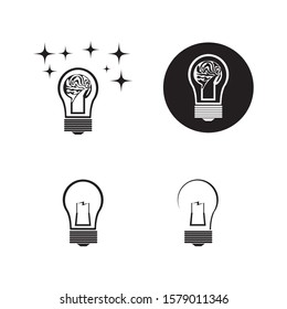 lamp light icon vektor template