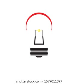 lamp light icon vektor template