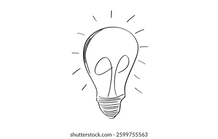 lamp lightbulb drawing electronic idea solution black color decoration ornament inspiration innovation creativity energy power light lamp lightbulb drawing technology cartoon character think genius 
