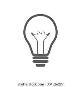 Lamp line icon 
