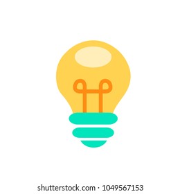 Lamp line icon. Vector illustration.