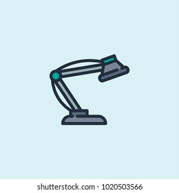 Lamp - Line Vector Icon