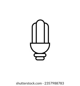 Lamp Linear Sign. Perfect for design, infographics, web sites, apps. 