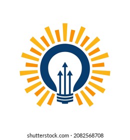 Lamp Logo can be used for icon, logo and etc