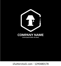 lamp logo concept. Designed for your web site design, logo, app, UI