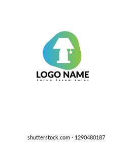 lamp logo concept. Designed for your web site design, logo, app, UI