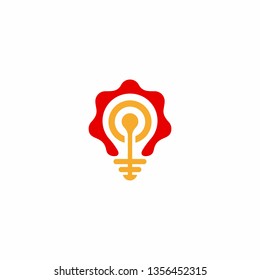 Lamp Logo Stock Images