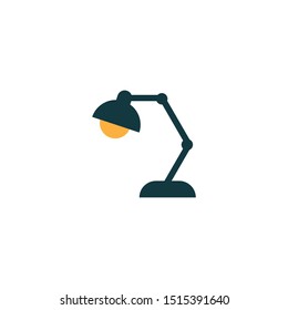 Lamp logo template icon design