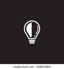 Design der Leuchtenlogo-Vorlage