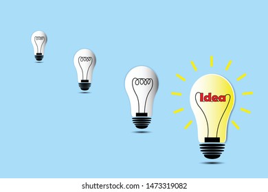 lamp and money, leader chief concept 