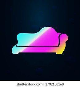 Lamp nolan icon. Simple thin line, outline vector of furniture icons for ui and ux, website or mobile application