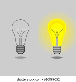 lamp on and off