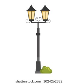 lamp of park icon