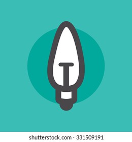Lamp pictogram