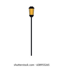 lamp post light street antique image